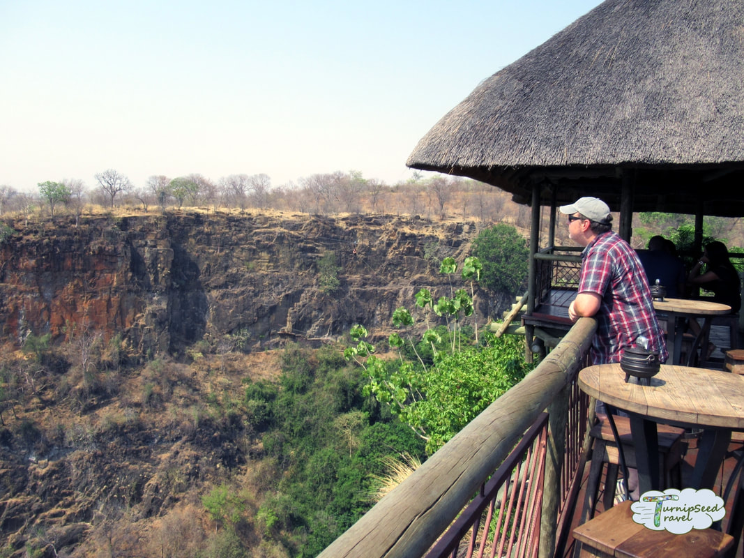 Victoria Falls Bridge: Crossing the Zimbabwe Zambia border Breakfast at the Lookout Cafe