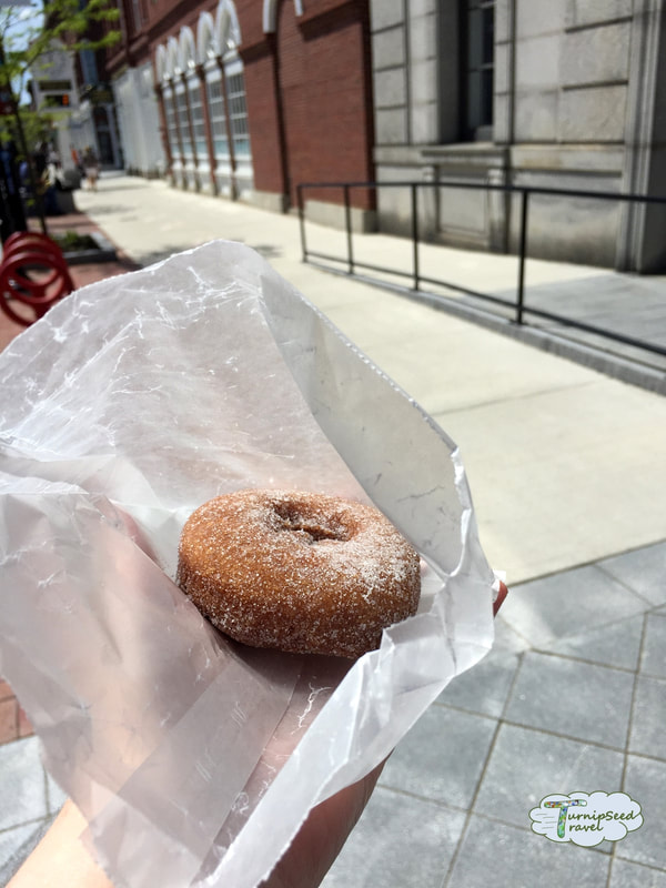 Best things to do in Concord New Hampshire on a budget Farmers Market donut